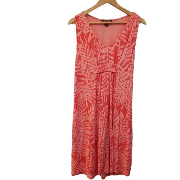 Tommy Bahama Women's Tank Dress M Multicolor Viscose Sleeveless V-Neck Pullover - Picture 1 of 7